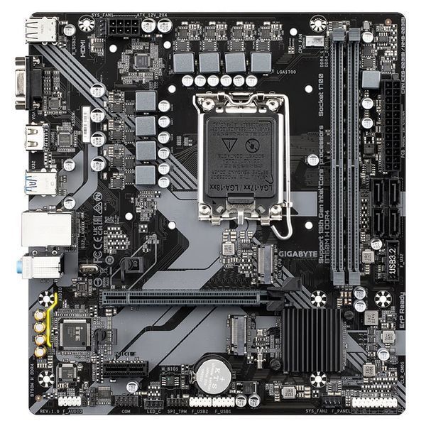 Материнська плата Gigabyte B760M H DDR4 509242ua фото