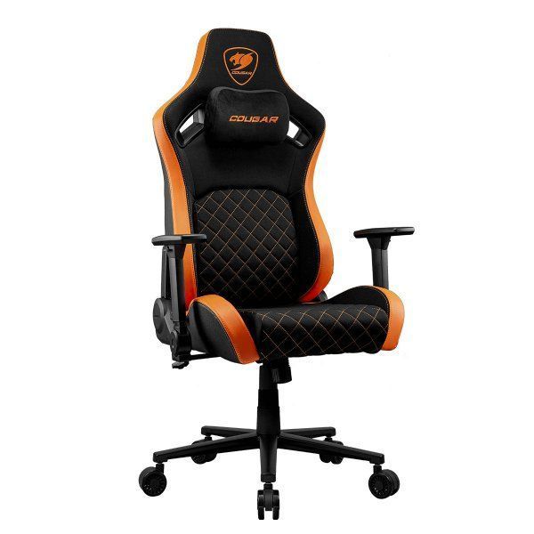Компьютерное кресло для геймера Cougar Defensor F Black/Orange 578339ua фото