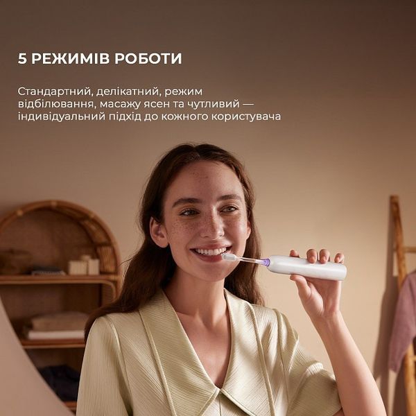Электрическая зубная щетка Mova Fresh White (ATB13A-WH) 616501ua фото