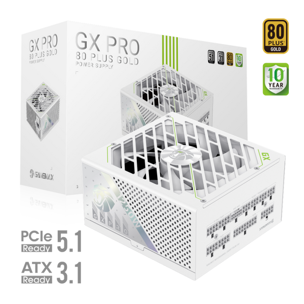 Блок питания GameMax GX Pro 1250G WH 627764ua фото