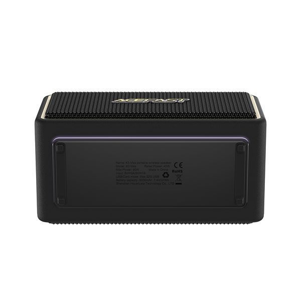 Портативна колонка Acefast K3 Max Black (6974316285038) 627257ua фото