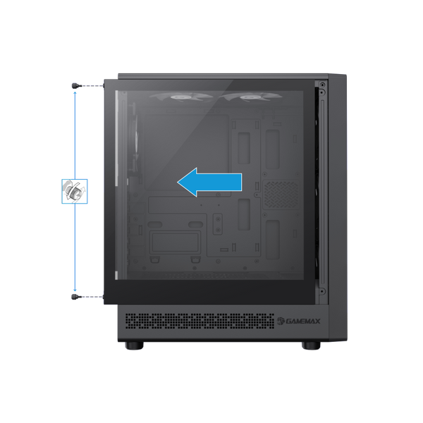 Корпус GameMax Storm 2 AB Black 628399ua фото