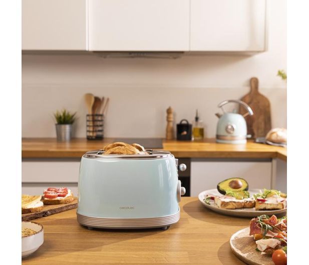 Тостер Cecotec Vintage 800 Light Blue 388773 фото
