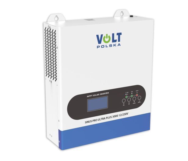 Гибридный солнечный инвертор (hybrid) Volt Polska Sinus Pro Ultra Plus 3000 (3SSS150012) 615098 фото