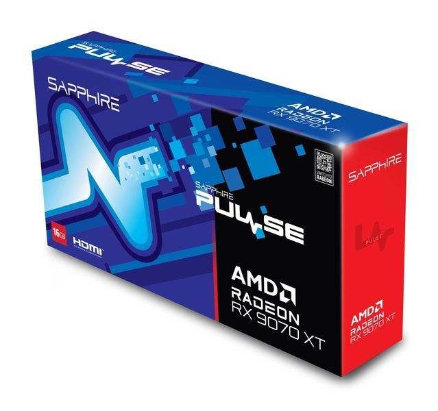 Видеокарта Sapphire Radeon RX 9070 XT 16GB Pulse (11348-03-20G) 572306ua фото