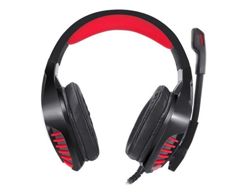 Навушники з мікрофоном Real-El GDX-7650 Black-Red (EL124100043) 579483ua фото