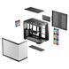 Корпус Deepcool CG530U 4F Black (R-CG530U-BKAGA4-G) 623081ua фото 8