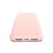 Зовнішній акумулятор (павербанк) Belkin 10000mAh 15W Dual USB-A USB-C rose gold (BPB011BTRG) 613622ua фото 4