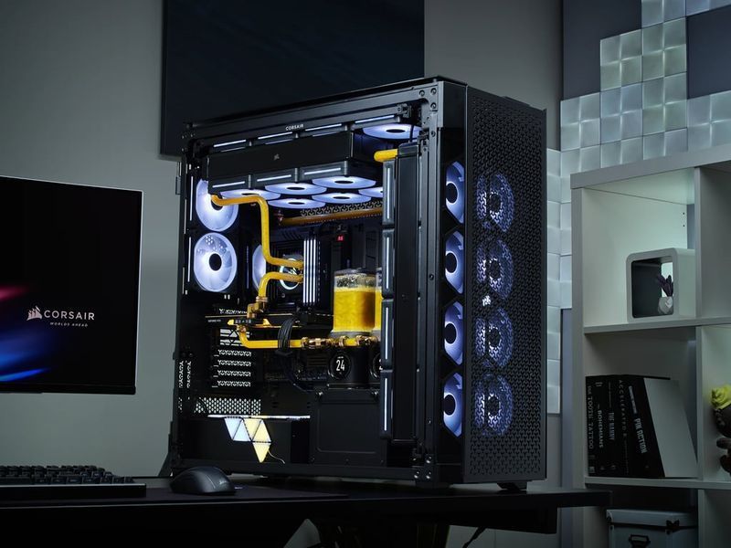 Корпус Corsair 9000D RGB Airflow Black (CC-9011273-WW) 531841 фото