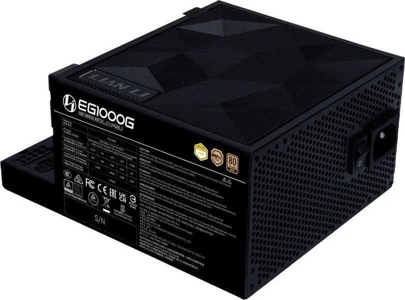 Блок питания Lian Li Edge Gold 1000 Black (G9P.EG1000G.BH00.EU) 622631ua фото
