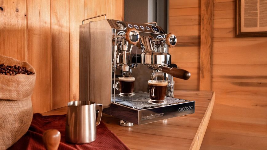 Рожковая кофеварка эспрессо Cecotec Baristeo Classic 621567 фото