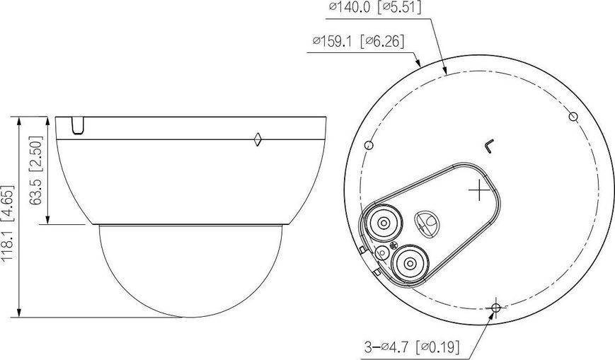IP-камера Dahua Technology IPC-HDBW5442E-ZE-2712-DC12AC24V-S3 564400 фото