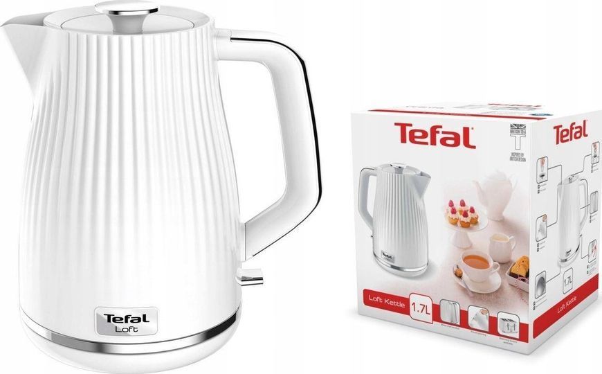 Электрочайник Tefal LOFT KO250130 462294ua фото