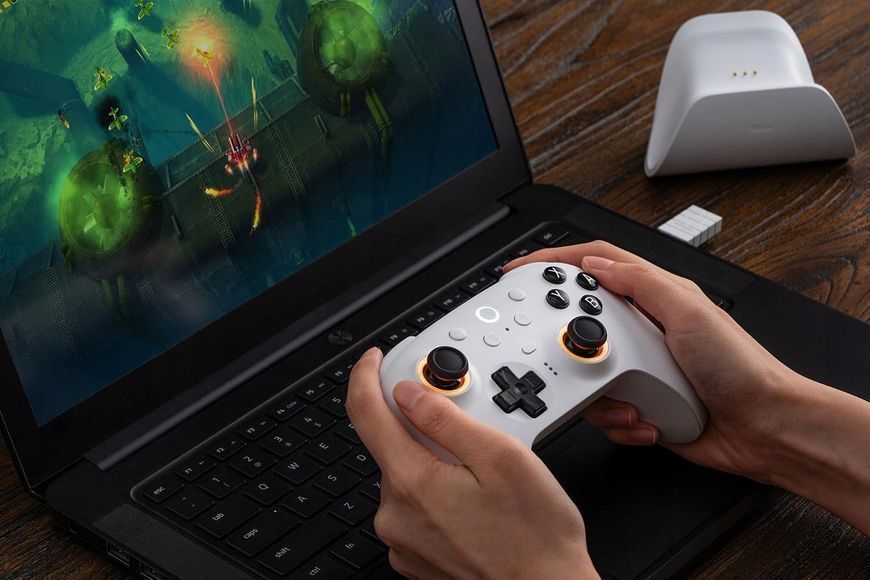 Геймпад 8Bitdo Ultimate 2 Wireless BT White (RET00519) 619209 фото