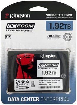 SSD накопичувач Kingston DC600M 1.92 TB ( SEDC600M/1920G) 484481ua фото
