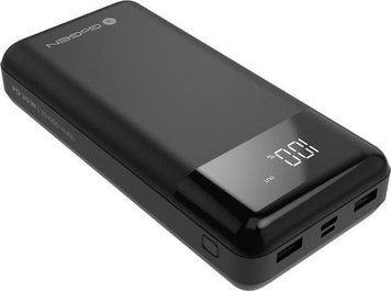 Зовнішній акумулятор (павербанк) GoGen PB300001B 30000mAh Black 619670 фото