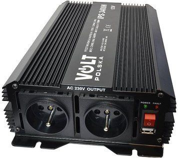 Перетворювач (інвертор) DC-AC Volt Polska IPS-3400 12V/220V 1700W/3400W (3IPSN30012) 514863 фото