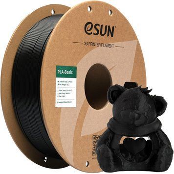 Филамент eSun PLA-Basic Black (PLABasicP175B1) 600047 фото