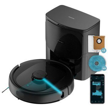 Робот пилосос з вологим прибиранням Cecotec Conga 9590 Spin Revolution Ultra Power Home (A01_EU01_100146) 623689ua фото