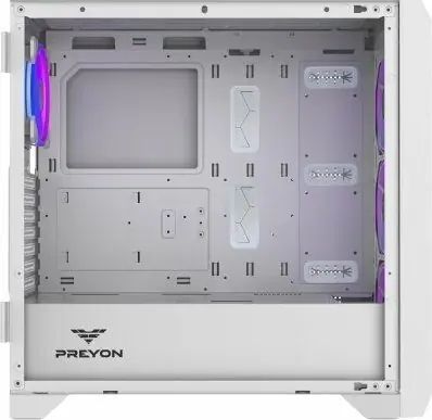 Корпус Preyon Nest Window+ ARGB White (PRENWP04W) 586316 фото