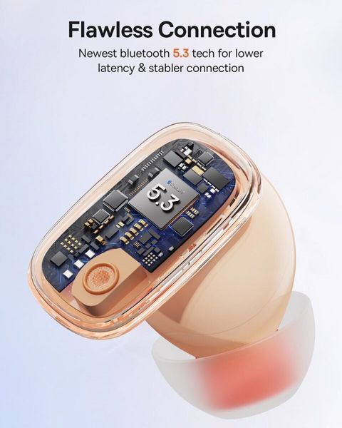 Наушники TWS Baseus AirNora 2 Orange (NGTW320207) 532523ua фото
