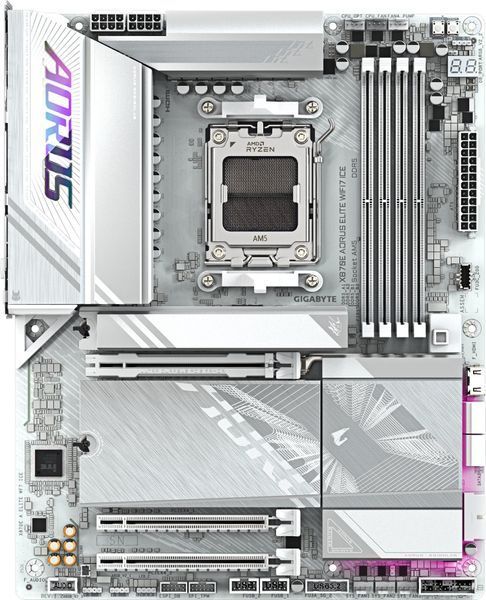 Материнская плата Gigabyte X870E Aorus Elite WIFI7 ICE 594489ua фото