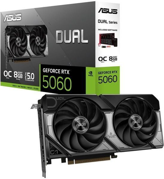 Відеокарта Asus DUAL-RTX5060-O8G 604117ua фото