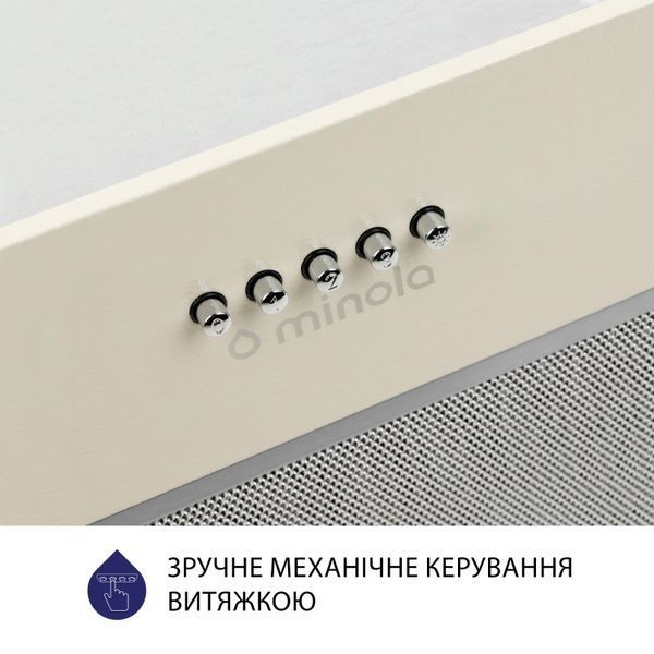Вытяжка встроенная Minola HBI 5627 IV 1000 LED 627872ua фото