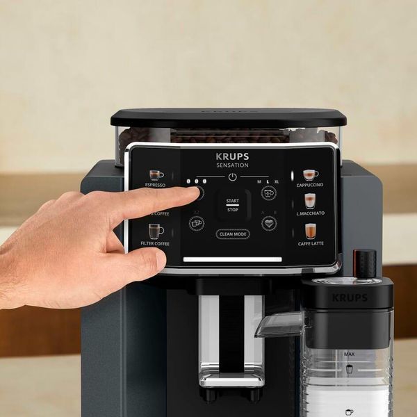 Кофемашина автоматическая Krups Sensation Milk M90 EA912B10 622932ua фото