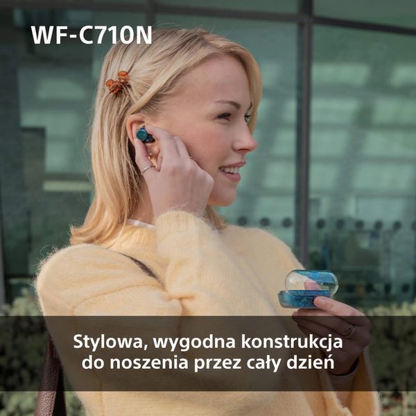 Навушники TWS Sony WF-C710N Black 572979ua фото
