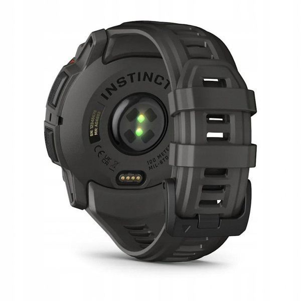 Смарт-годинник Garmin Instinct 3 50mm Solar Black with Charcoal Band (010-02935-00/40) 621706 фото