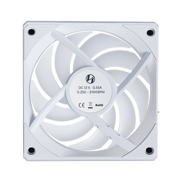 Вентилятор Lian Li Uni Fan CL120 Wireless Reverse 3-pack White (12RCL1W3W) 618889 фото