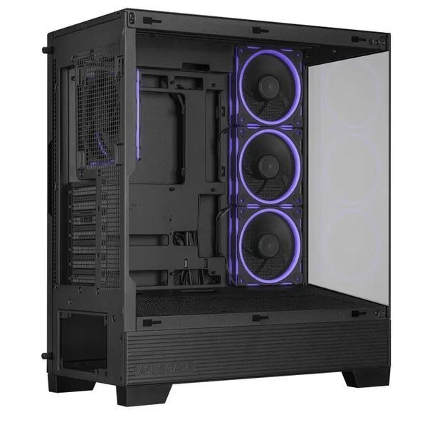 Корпус Asus A31 Plus Black Tempered Glass (90DC00R0-B19000) 586240ua фото