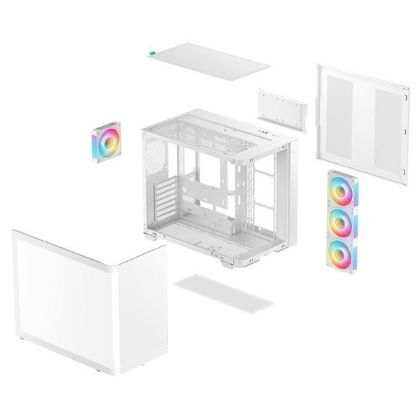 Корпус Deepcool CG530U 4F White (R-CG530U-WHAGA4-G) 623082ua фото