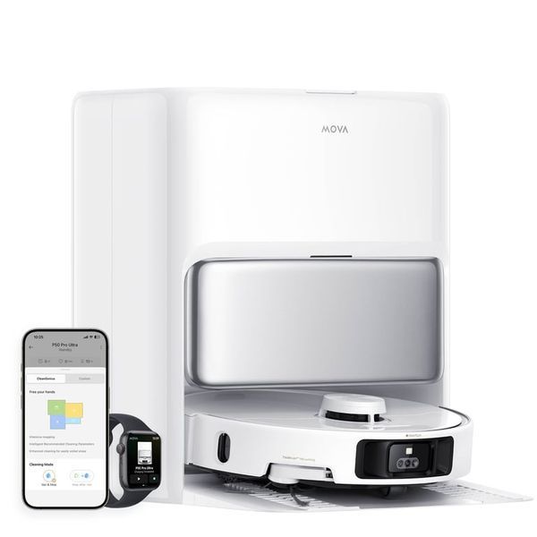 Робот-пилосос Dreame Mova Tech P50 Pro Ultra White 571931ua фото