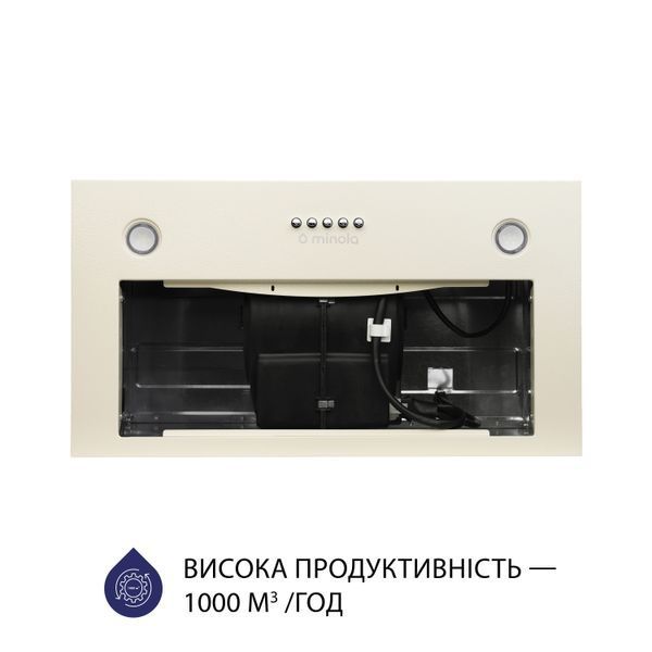 Вытяжка встроенная Minola HBI 5627 IV 1000 LED 627872ua фото