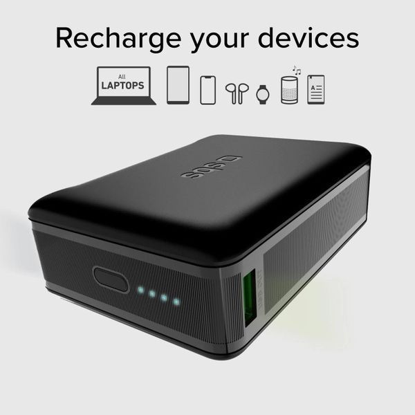 Зовнішній акумулятор (павербанк) SBS 20000 mAh 65W Black (TEBB20000HDPD65K) 1366493 фото