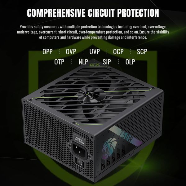 Блок живлення GameMax GX Pro 750G 627765ua фото
