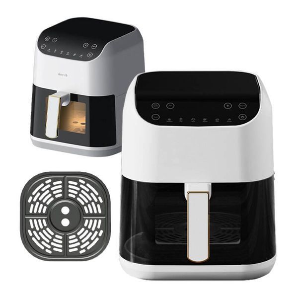 Мультипечь (аэрофритюрница) Deerma Air Fryer KZ130 (DEM-KZ130W) 502628 фото