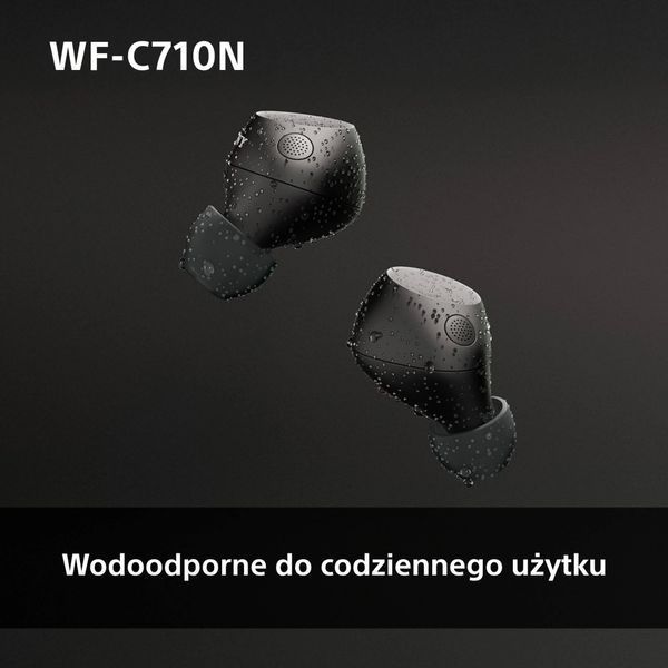Навушники TWS Sony WF-C710N Black 572979ua фото