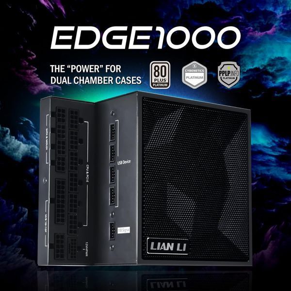 Блок живлення Lian Li Edge1000 Black (G9P.EG1000.BE00.EU) 622632ua фото