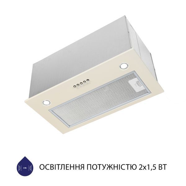 Вытяжка встроенная Minola HBI 5627 IV 1000 LED 627872ua фото
