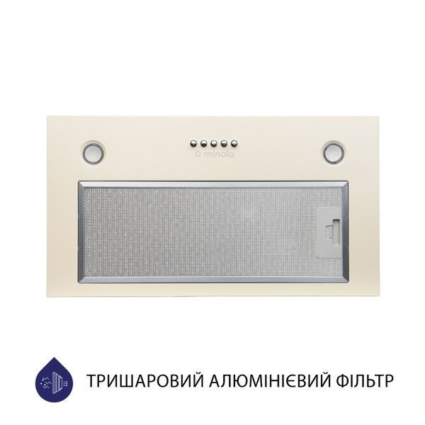 Вытяжка встроенная Minola HBI 5627 IV 1000 LED 627872ua фото