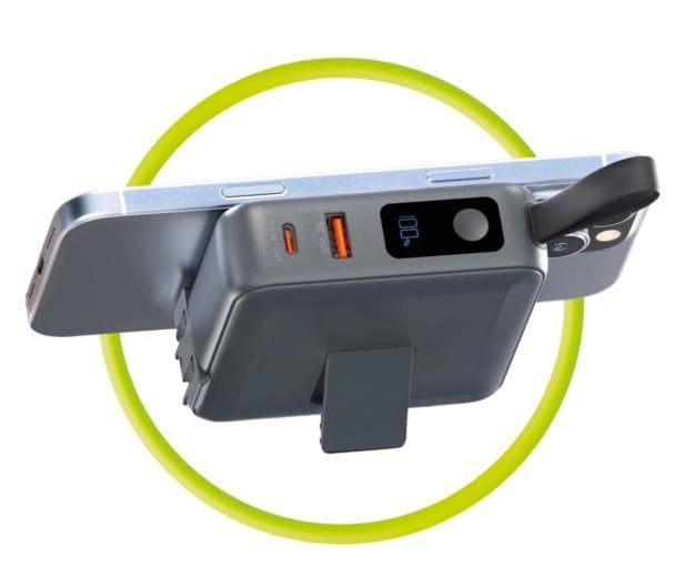 Внешний аккумулятор (павербанк) Mobile Origin Travel Charger 10000 mAh Lightning/USBC Gray (PBT-03L-GRY) 618131 фото