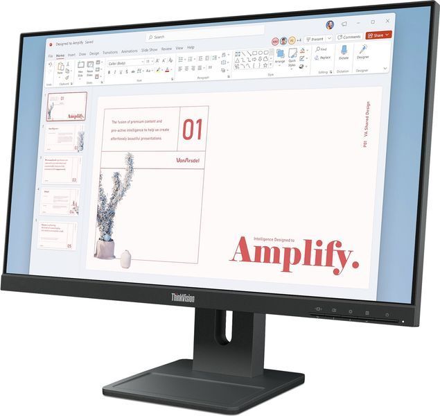 Монитор Lenovo ThinkVision E24-40 Raven Black (64BAMAT1UA) 620403 фото
