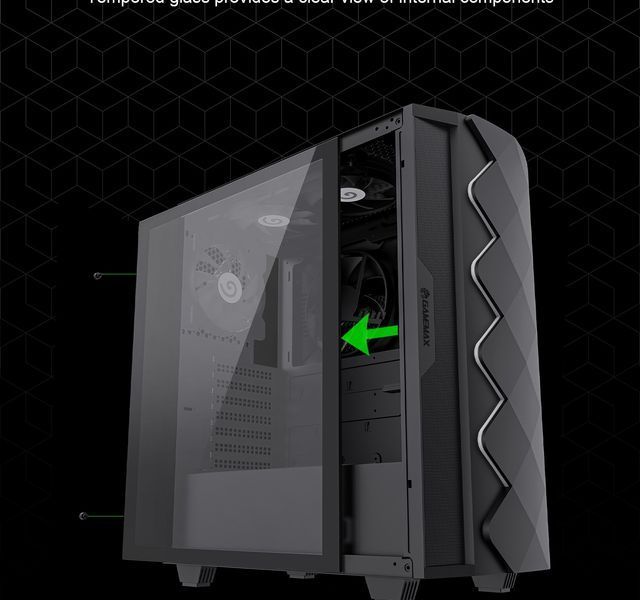Корпус GameMax Diamond CP Black 628298ua фото