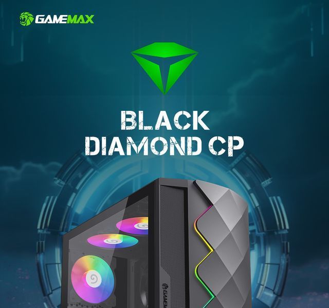Корпус GameMax Diamond CP Black 628298ua фото