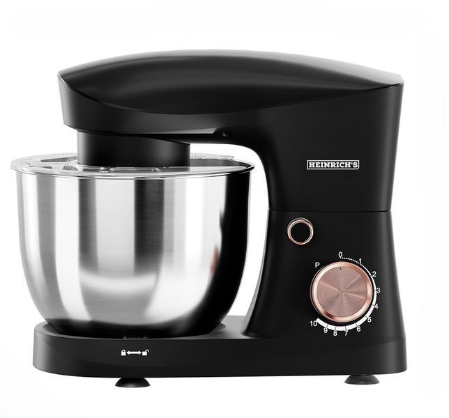 Кухонна машина (планетарний міксер) Heinrich's HKM 8077 Black 622483 фото