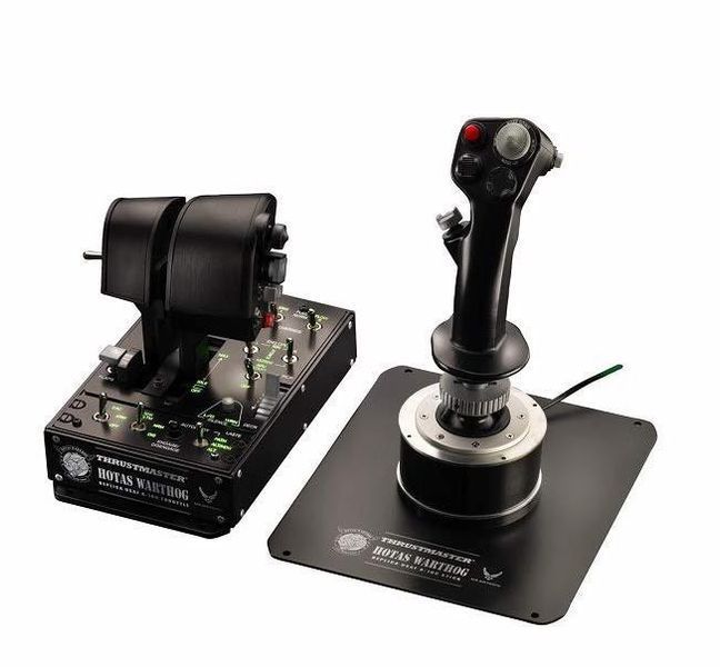 Комплект (Джойстик, Рычаг РУД) Thrustmaster Hotas Warthog (2960720) 477358 фото