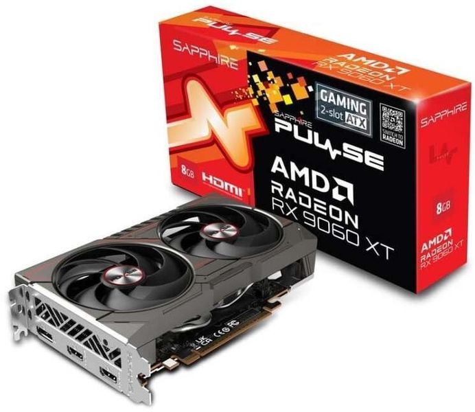 Видеокарта Sapphire Pulse RX 9060 XT 8G (11350-05-20G) 619086 фото